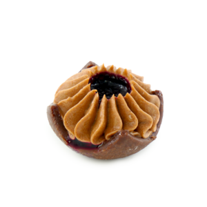 Heidelbeer-Schokoladen Tartelette (Mini) 48 Stk.